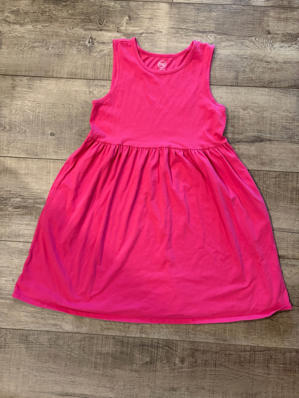 wonder nation Hot Pink Sleeveless Casual Dress